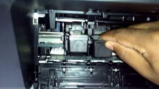 How to add and remove ink cartridges of canon pixma printer [upl. by Ramu]