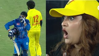 Chennai Fans Stunned by Karnataka Batsmans Shocking Decision to Leave the Ground [upl. by Asilem]