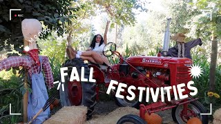 FALL FESTIVITIES VLOG FRIGHT FEST CARNIVAL DISNEYLAND ETC [upl. by Niaz425]