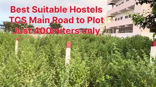 Hostel Suitable Plot for Sale TCS Adibatla Opposite Rate 65000 per Square yard final 8464943123 [upl. by Vernita]