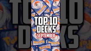 Top 10 Best Pokémon Card Decks September [upl. by Adnav]