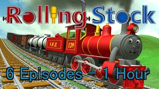 Cartoon Trains  1 Hour of Fun Adventures [upl. by Lusty]