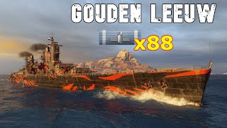 World of WarShips Gouden Leeuw  1 Kills 311K Damage [upl. by Aislehc]