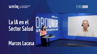 ¿Cómo está transformando la IA el sector sanitario  Marcos Lacasa  ForoIA [upl. by Anawad]