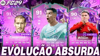 FC 24  ✅ 5 MELHORES EVOLUÇÕES QUALIDADE NAS LATERAIS E ATAQUE AMBIDESTRO  LINKER [upl. by Leyameg]