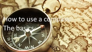 How to use a compassFor beginners [upl. by Oballa]