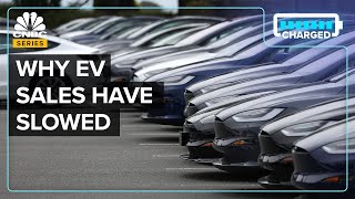 Why EVs Are Piling Up At Dealerships In The US [upl. by Elletse]