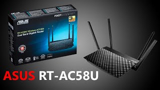 ASUS RTAC58U ROUTER unboxing and technical detailsHindi Audio [upl. by Libenson98]