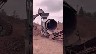 Shaftless Drum Sand Screening Machineshaftlessdrumscreen Soilandrockseparatorminingmachine [upl. by Hemphill]