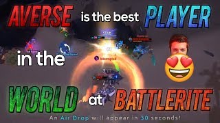 Averse  AVERSE is the best PLAYER in the WORLD at BATTLERITE [upl. by Ilesara]