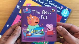 15 The Best Pet Peppa Pig Christmas Advent Calendar 24 Books  Read Aloud Book for Children [upl. by Dinan]