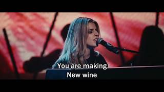 New Wine  Hillsong Worship Live with Lyrics [upl. by Robi]