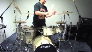 Cymbal Solo with stick tricks [upl. by Ewald]