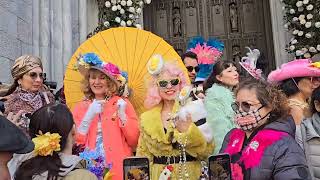 Walk Through Easter Parade and Easter Bonnet Festival in New York City [upl. by Pelagia]