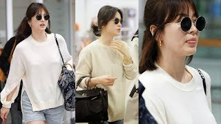 Jarang Terlihat Penampilan Song Hye Kyo Bikin Gagal Fokus [upl. by Arykat335]