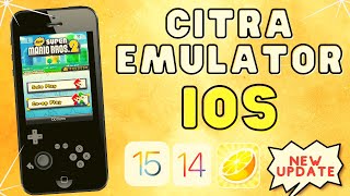 Citra Emulator for iOS  How to Get Citra 3DS Emulator on iOS iPhone [upl. by Ellerrehc]