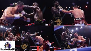 JOSEPH PARKER DOMINATES OUTBOXES AND BEATS UP DEONTAY WILDER WILDER GETS EXPOSED AND HUMILIATED [upl. by Wilden219]