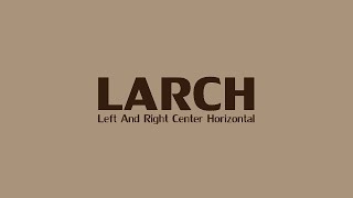 LARCH  サラバ [upl. by Elamaj]