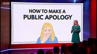 A handy guide to making a public apology by Rachel Parris The Mash Report [upl. by Gina]