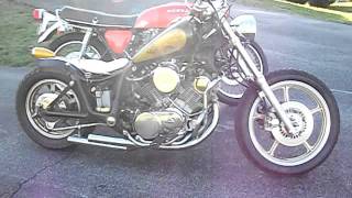 1985 Yamaha Virago 1000  Idling [upl. by Siddra]