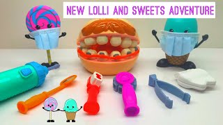 LEARN about the Dental Hygiene for kids with Play Doh Dr Drill N Fill [upl. by Nuawed885]