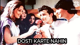 Dosti Karte Nahin Cover Song Aarzoo Akshay Kumar Madhuri Dixit Saif Ali Khan Kumar Sanu Udit N Alka [upl. by How]