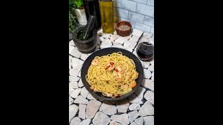 Chilli Prawn Pesto Pasta [upl. by Gretel796]