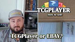 How to sell on TCGPlayer Part 1  Or Ebay [upl. by Repsag]