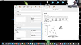 JASP Tutorial Factorial ANOVA with significant interaction [upl. by Liatrice493]