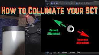 How to Collimate your SCT  EdgeHD 8 Collimation [upl. by Geof]