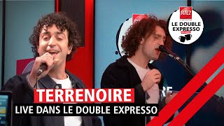 Terrenoire interprète quotLinfiniquot en live dans Le Double Expresso RTL2 140122 [upl. by Kikelia928]