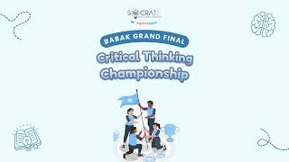 Tahapan Kompetisi Critical Thinking Championship [upl. by Bundy]