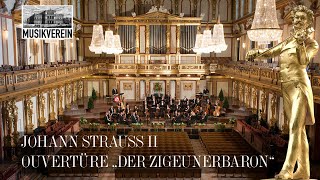 Johann Strauss II Ouvertüre zu «Der Zigeunerbaron»  Musikverein  NYC2024  NewYearsConcert ♫♪ [upl. by Aidnis464]