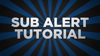 New quotSub Alert Tutorial  For sub trains and more [upl. by Etnuahs]