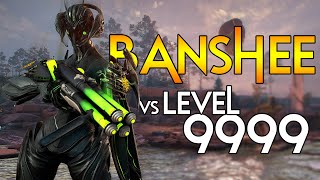 WARFRAME Banshee vs L9999  Steel Path Disruption  Hard Mode Build [upl. by Skees503]