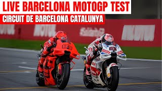 Live MotoGP Today Barcelona MotoGP Test  Marc Marquez Ducati Lenovo 2025 [upl. by Jehanna]