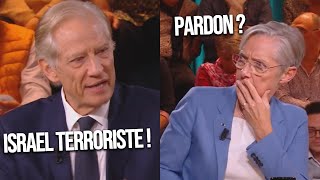 Dominique De Villepin HUMILIE la sioniste Elisabeth Borne [upl. by Elolcin]