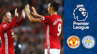 Manchester United vs Leicester City ● 24092016 ● Premier League  FIFA 16 [upl. by Cherie]