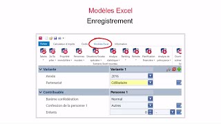 TaxWare  Modèles Excel Enregistrement [upl. by Niawat738]