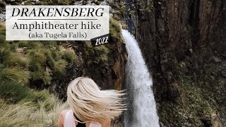 Drakensberg Amphitheater trail aka Tugela Falls [upl. by Marabelle352]