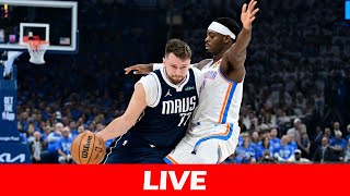 NBA LIVE GAME 1 OKC THUNDER VS MAVERICKS 2024 NBA PLAYOFFS 2ND ROUND WESTERN CONFERENCE [upl. by Elicia]