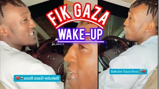 Fik Gaza Can Sing  Wake Up Trending Car Freestyle gaza boss car freestyle wakeup viralvideo [upl. by Brenden]