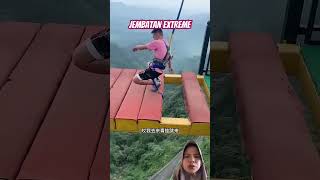 travel adventure fun zipline ride bungee extreme ordovician shortsfeed [upl. by Ailev]