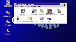 How to create utility diskettes and remove OS2 Warp 4 [upl. by Buerger303]