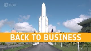 Back to business  Europes Spaceport [upl. by Schnapp]