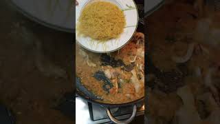 My Simple version of cooking Fideua Negra shortvideo spanishfood [upl. by Chee479]