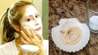 PEARL POWDER BENEFITS  PEARL POWDER FACE MASK [upl. by Iden]