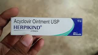 herpikind cream ll herpikind cream kis kaam aati hai ll herpikind acyclovir ointment usp [upl. by Euqinorev]