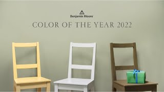 Color of the Year and Color Trends 2022  Benjamin Moore [upl. by Yecam381]