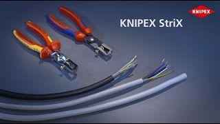 KNIPEX StriX  Afstriptang met kabelschaar [upl. by Camp915]